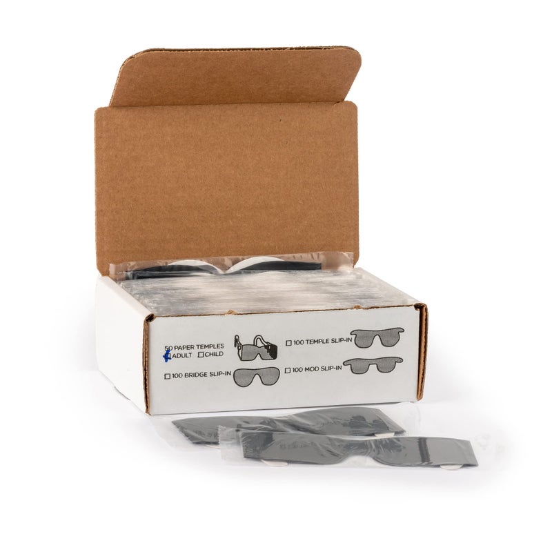 Precision Vision Mydriatic Glasses with Temples (Box of 50) - Image 5